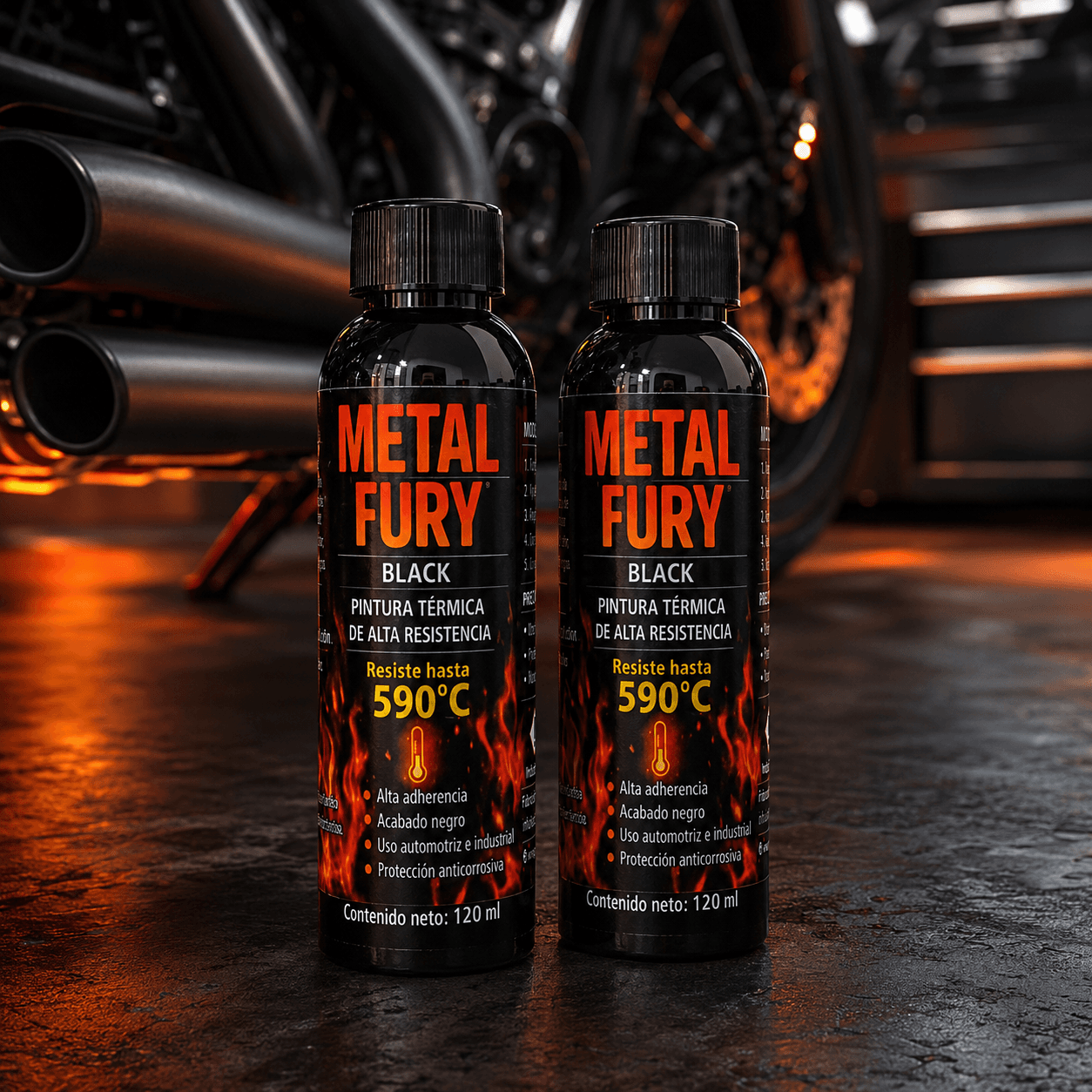 Metal Fury Black