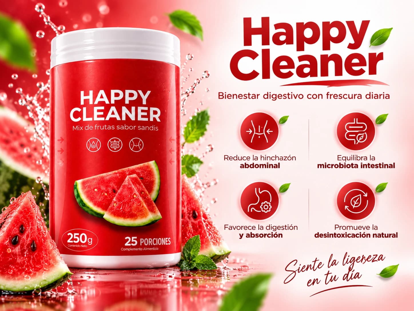 Beneficios de Happy Cleaner Detox