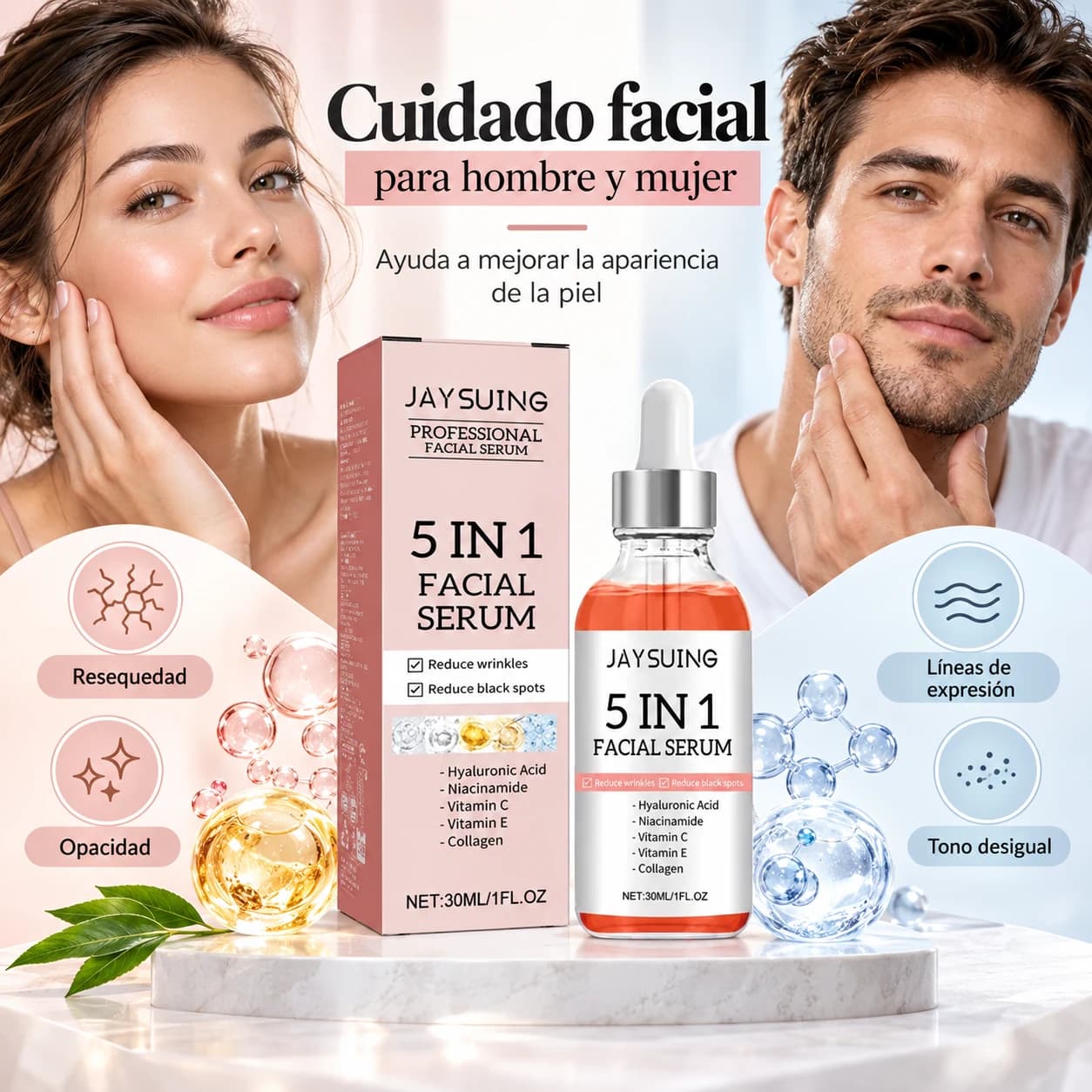 Preocupaciones cosméticas comunes de la piel