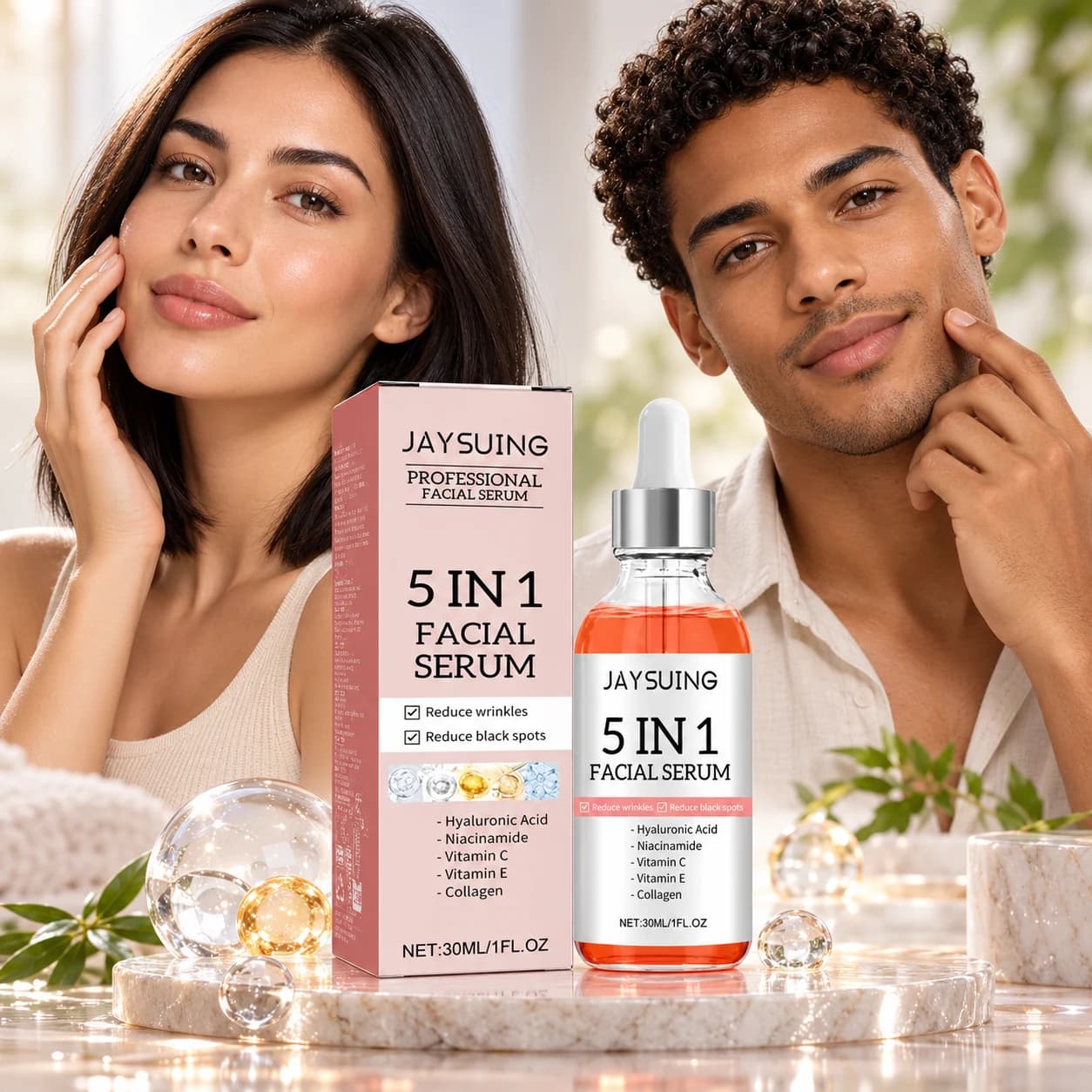 Jaysuing 5 In 1 Facial Serum 30 mL